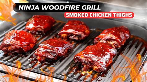 ninja woodfire grill chicken thighs